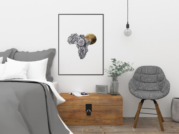 The Sun Rises Over Africa Print