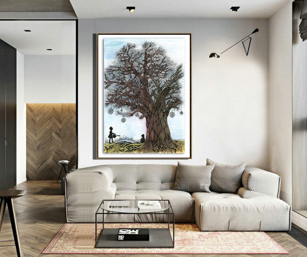 Tree Children 1 - Print